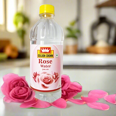 GOLDEN CROWN - Rose Water - 12Ltr (Pack of 24 x 500ml Each)